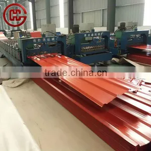 YX25-210-840 Color Coated Corrugated Steel Sheet thumbnail-1