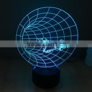 Color Changing 3D Space Craft Led Light thumbnail-5