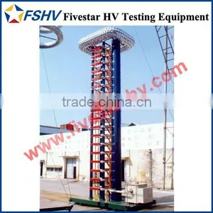 Lightning Impulse Voltage Generator HV Testing System for CT PT CVT High Voltage Pulse Test thumbnail-1