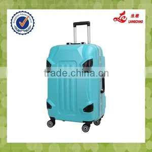 2015 New Products PC Spinner Aluminum Frame Luggage PC Trolley Case thumbnail-1