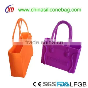 2016 Hot Sale Silicone Handbag Shopping Woman Tote Bag Supplier's Choice thumbnail-4