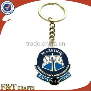 2015 New High Quality Imitation Enamel Custom Made Metal Keychain Maker thumbnail-1
