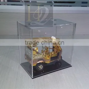 2016 Fashional Rectangle Clear Acrylic Display Gift Box With Lid thumbnail-5