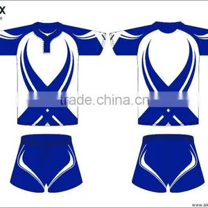 Custom 100% Polyester Sublimation Best Quality Rugby Jersey thumbnail-2