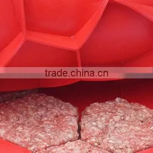 Stuffed Silicone Burger Press, Nonstick Silicone Hamburger Patty Maker, Silicone Burger Tray Freezer Container thumbnail-6