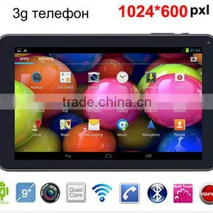 9 Inch Tablet PC With SIM Card Slot MTK6582 Quad Core ROM 8G Tablets 3G Android 5.1 GPS Bluetooth FM 3G Phablet thumbnail-4