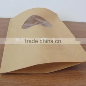 Stand-up Paper Bag With Window and Zipper thumbnail-2