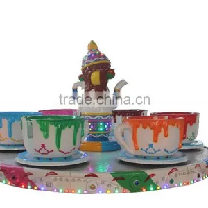 China Manufacturer High Quality Funny Amusement Park Rides, Rotating Coffee Cup Rides for Kids Quality Choice thumbnail-1