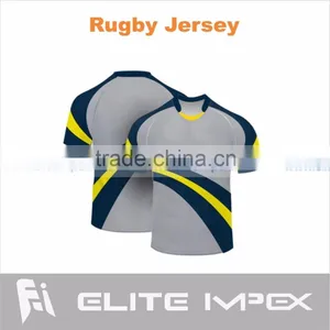 100% Polyester 240-250 Gsm Rugby Uniform thumbnail-1