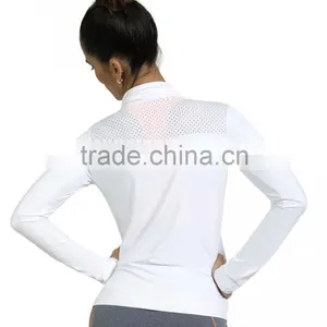86% Supplex 14% Spandex Womens Dry Fit Active Jackets thumbnail-3