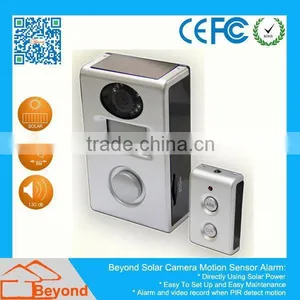 Waterproof Camera Dvr Solar Camera Alarm With Video Record and Solar Panel thumbnail-1