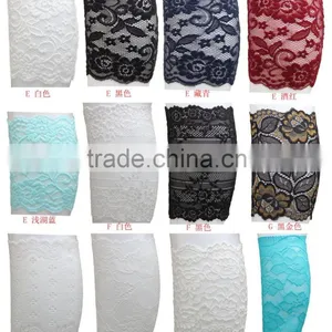 Fashion Crochet Knitted Leg Warmers Boot Cover Lace Trim Legging Sock thumbnail-2