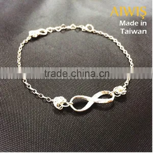 New 2016 Women Jewel Silver 925 Couple Bracelets thumbnail-1