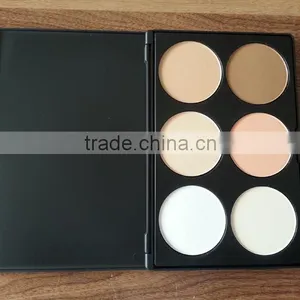 Professional Makeup Best Face 6 Pieces Pressed Powder/Foundation Palette thumbnail-3