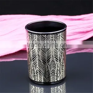 Elextroplate Romatic Luxury Rose Gold Scented Candle Holders for Resturant thumbnail-4