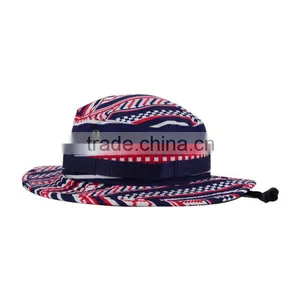 China Products OEM Custom Bucket Hat Wide Brim Plain Bucket Hat thumbnail-3