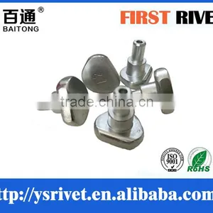 11x24.5 White Zinc Color Semi Tubular Rivet Steel Rivet thumbnail-1