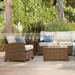 Outdoor Modern Rattan Furniture/ Rattan Furniture Garden Set/ Outdoor Rattan Sofa thumbnail-5