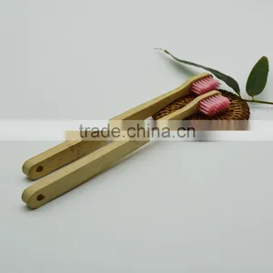 Natural Biodegradable Bamboo Toothbrush, Hand-made, Wooden Toothbrush, Factory Direct Sale thumbnail-2
