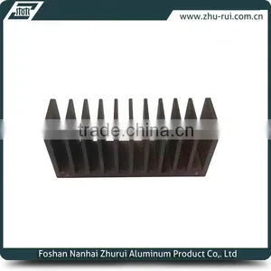 100 w Aluminum Square Heat Sink/extruded Profile /heat Dispation for High Bay LED Light Pipe thumbnail-4