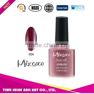 2016 Mixcoco One Step Gel Polish Professional Easy Move One Step Nail Gel , Free Sample uv Gel Nail Polish thumbnail-5