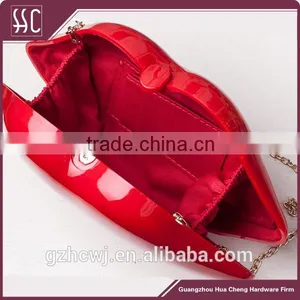 Wholesale China Acrylic Box Clutch Bag &colorful Evening Bag Ladies Lip Shaped Acrylic Boxes Bag Quality Choice thumbnail-2