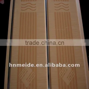 Wood Color Waterproof Bathroom Wall Panel thumbnail-1