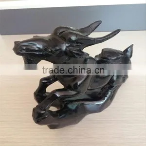 Obsidian Sheep Figurine Chinese Zodiac Animal Carvings thumbnail-5