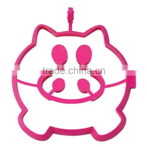 Food Grade Silicone Mould for Egg Cartoon Shaped Silicone Egg Fried Mold thumbnail-2