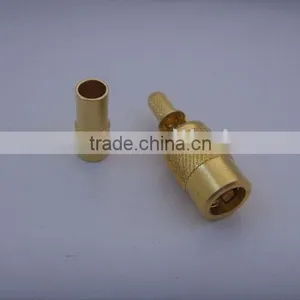 75 Ohms Cable Type Soldering Contact and Crimp Body SMB Connector Male and Female for Cable and Pcb 14 thumbnail-1