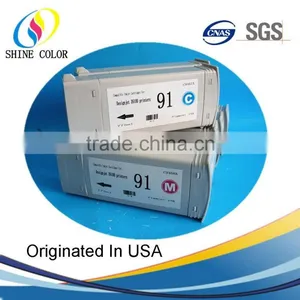 Hot 775ML & 8 Color HP91 Wide Format Compatible Ink Cartridge C4944A for HP DJ Z6100 thumbnail-3