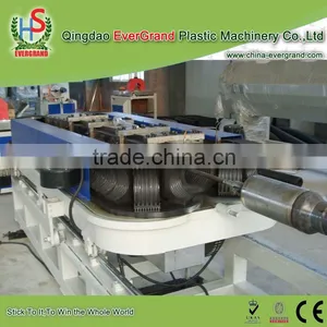China Factory Direct Sale Plastic Double Wall Corrugated Pipe Extrusion Machine thumbnail-1