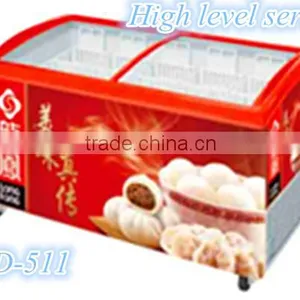 Top Curved Sliding Glass Door Freezer Econoic Series Freezer thumbnail-6