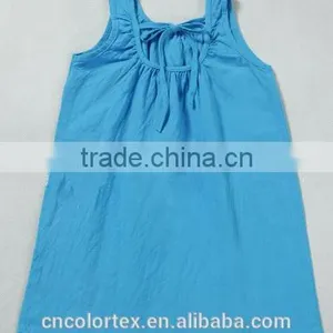 Hot Style Lace Collar Lace-up Dress Summer Girls Leisure Sleeveless Beach Dress thumbnail-2