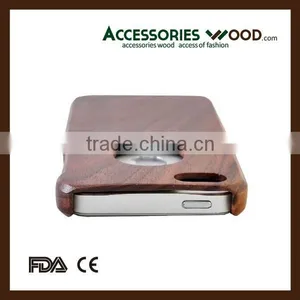Wholesale China Factory Price Wooden Bamboo Phone Custom Case for Phone 5&5s thumbnail-2