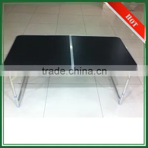 Wholesale OEM Color Lightweight 4ft Folding Aluminum Outdoor Table thumbnail-1