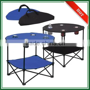 600D Folded Table Specific Use Outdoor Camping Round Folding Table thumbnail-4