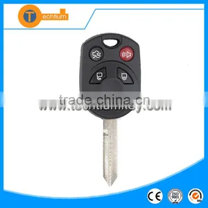 Original Imported Abs 4 Button Wholesale Remote Car Key With 315mhz no Chip With Uncut Blade for Ford C-Max Escape Focus Transit thumbnail-1