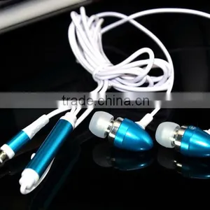 Bullet Shape Earphone With Mic Speaker and Volume Control thumbnail-6