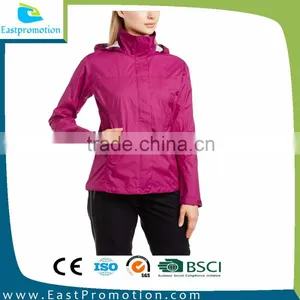 LIGHTWEIGH BREATHABLE WATERPROOF CYCLING WINDPROOF RAINING JACKET FOR LADIES thumbnail-2