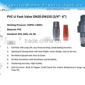 Plastic PVC Foot Valve thumbnail-1