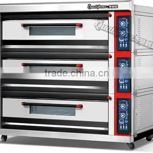 3 Layers 9 Trays With Reliable Performance Pizza Deck Oven thumbnail-1