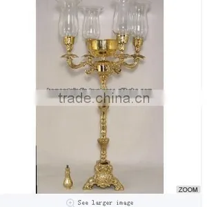 Wholesale Candelabra Centerpiece 5 Arm Candlestick Tall Floor Standing Candelabra thumbnail-1