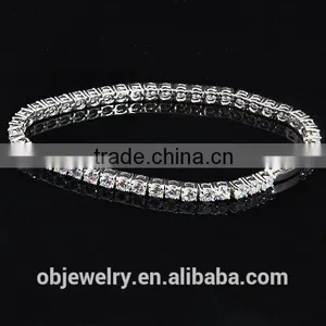 Cuff Bracelets Bracelets or Bangles Type and Silver Jewelry Main Material Multi CZ Gemstone Cuff thumbnail-1
