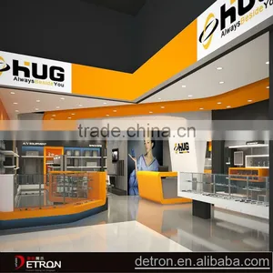 Fashion Cell Phone Retail Display Stands Booth ZH-030 thumbnail-1