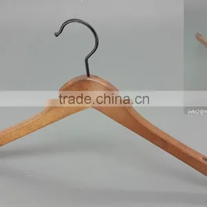HH Brand Bulk Clothes Hanger for Drying Clothes Weaters in Natural Color thumbnail-1