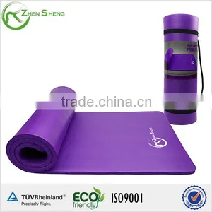 ZHENSHENG Thick Nbr Yoga Mat With Carry Strap thumbnail-1