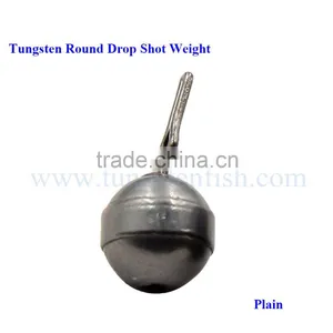 Tungsten Round Drop Shot Fishing Weights thumbnail-2