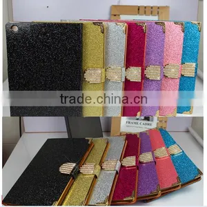 Low Price Luxury Glitter Wallet PU Leather Tablet Case for Lenovo Thinkpad for Google Nexus 9 for Teclast X98 Air 3g thumbnail-6