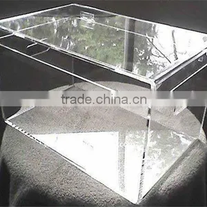 Custom Clear Acrylic Boxes With Lids thumbnail-3